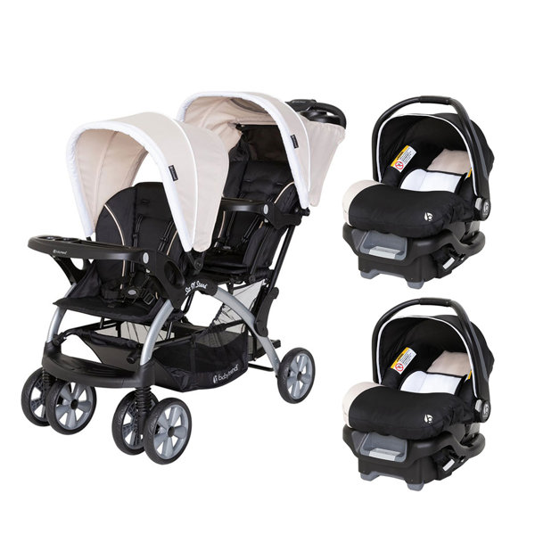 Safeplus double store stroller instructions